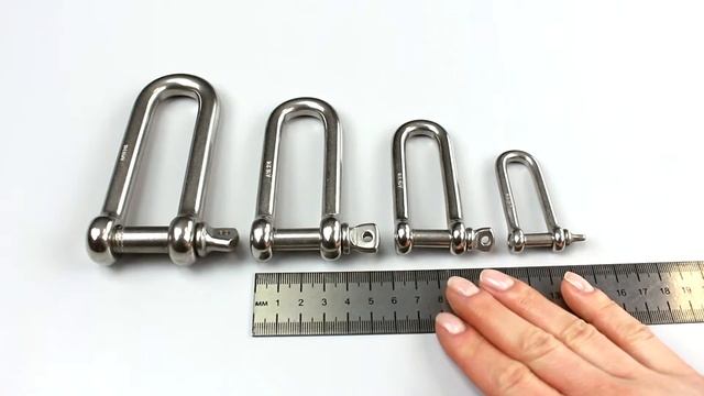 Скоба такелажная длинная