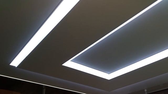 Двухуровневые натяжные потолки Москва смотреть онлайн