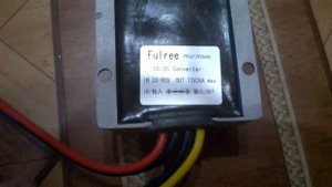 DC Преобразователь Fulree (конвертер) понижающий с 72в до 12в для электроскутера.