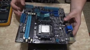 Ремонт материнской платы Asus M4A78LT-M (Repair motherboard Asus M4A78LT-M)