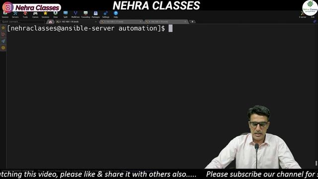 Session - 164 | Ansible Server Configuration in Linux | Ansible Server & Clients | Nehra Classes