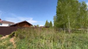 Участок 22 сотки в д. Борисово (граничит с рекой)