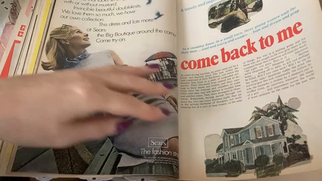 ASMR Vintage Good Housekeeping Magazine Flip Through March 1970 смотреть онлайн