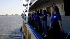 Бортовка на теплоходе «Василий Чапаев» в Елабуге