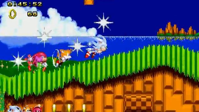 Sonic Classic Heroes - Genesis Hack - 100% Walkthrough (All 14 emeralds)
