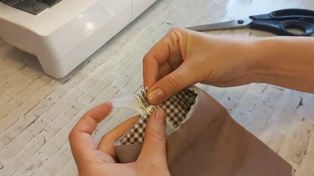 DIY/ШЬЮ ТРЕУГОЛЬНУЮ КОСМЕТИЧКУ #шьюсама #sewing #ручнаяработа