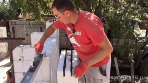 Перекрытие оконного проема газоблоком   masterkladki1