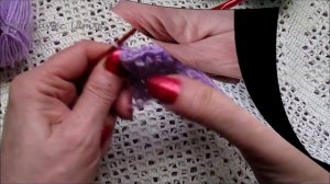Школа вязания. Как вязать рюши крючком. Способ 1