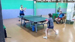 11 year old girl testing rubber MIMA Ito (Nittaku Moristo SP)