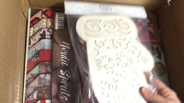 Скрапбукинг. Обзор посылки с коллекцией от фирмы скрапмир - Nordic Spirits смотреть онлайн