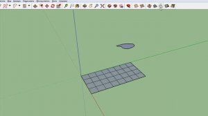 Драпировка песочница SketchUp