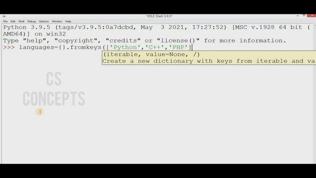 Python Tutorial in Tamil || Part -9 || Python Dictionary