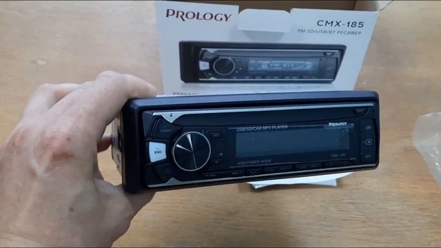 Распаковка — Бездисковая автомагнитола Prology CMX-185