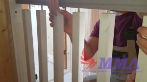 Установка ступеней и ограждения на лестницу из металла