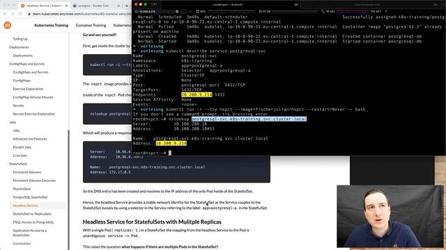 Kubernetes Training #52 | Kubernetes · StatefulSets – Headless Services смотреть онлайн