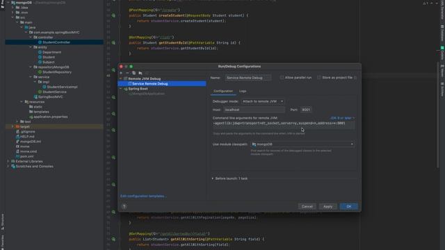 Remote Debugging in IntelliJ IDEA: Java Spring Boot Rest Web Service смотреть онлайн