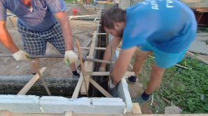 Фундамент для дома своими руками?