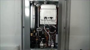 Ремонт газового котла Kiturami TWIN ALPHA   замена датчика перегрева