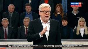 Эксперта из Украины выгнали с ток шоу Кто против