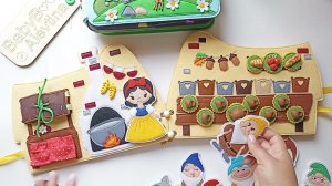 фетровая книга. Сказка, 2 книги в наборе