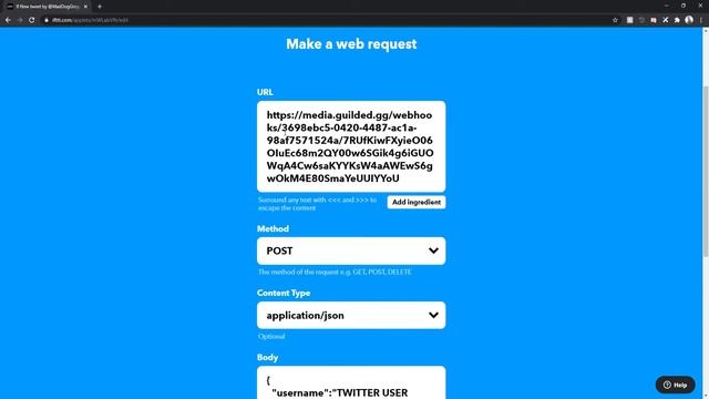 How To Setup Up Incoming Webhooks on Guilded Using IFTTT's! смотреть онлайн