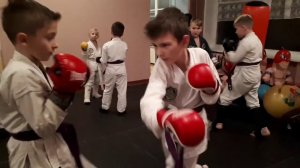 Тренировка рукопашный бой, школа Марченко, "Барс" Мирноград