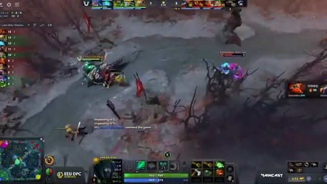 Нарисовал Z на карте в Dota-2 смотреть онлайн