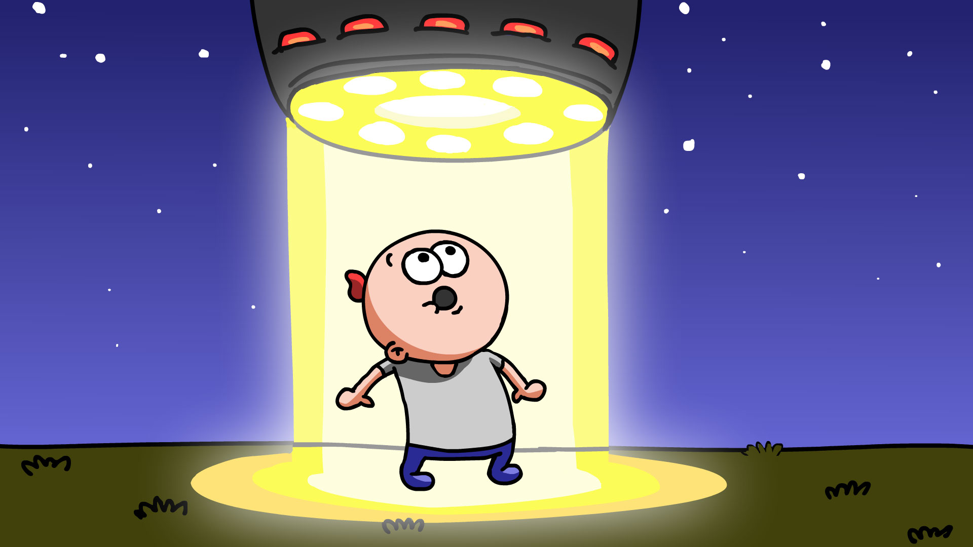 ВСТРЕТИЛ НЛО И ПРИШЕЛЬЦЕВ ! ?Анимация #фимчик #фантастика #нло #мультик #анимация #истории смотреть онлайн