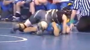 joey miller girl wrestler pins 1