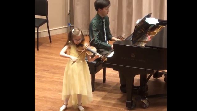 7-year-old violinist Sylvia Pine plays music by Black composers (1) смотреть онлайн
