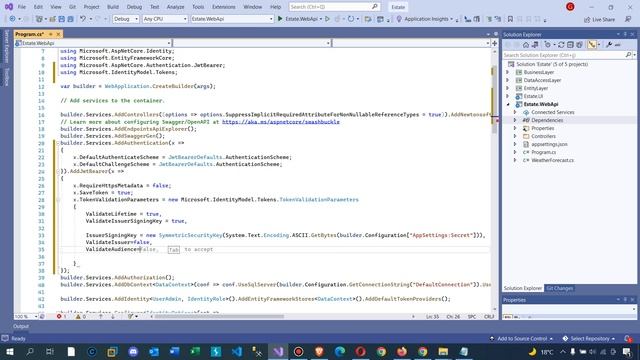 .Net Core 5.0 ile Emlak Sitesi - Web Api JWT ile Yetkilendirme