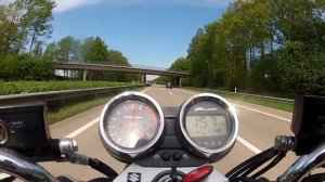 Suzuki Bandit 1250 top speed test