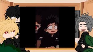 Past bullies react to Deku || BkDk || Middle School AU || || 1/2 || Aeii - Chan