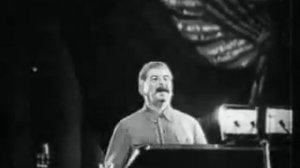 Выступление Сталина 1937 год (Stalin speech, 1937)