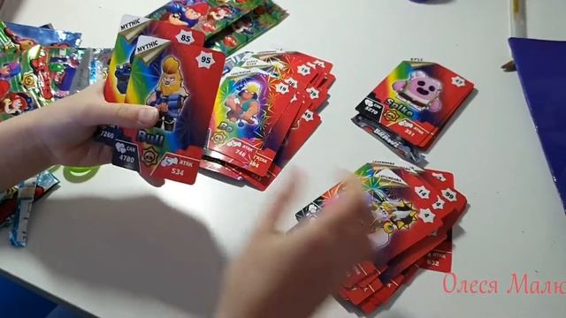 Розпаковка карточок з Brawl Stars. смотреть онлайн