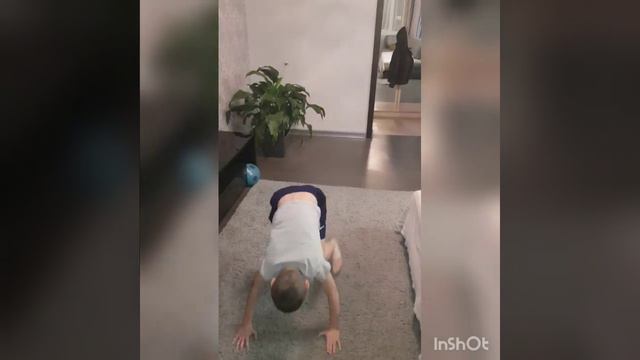 Ребенок 7 лет тренит дома 👍на карантине смотреть онлайн