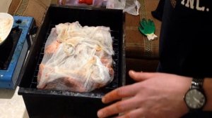 мясо по сибирски -мини коптильня-или зачем марля при копчении
