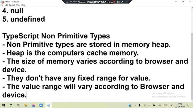Typescript 26..Typescript non primitive types..Array,Object,Regular Expression смотреть онлайн