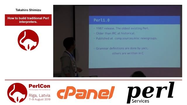 Takahiro Shimizu. How to build traditional Perl interpreters смотреть онлайн