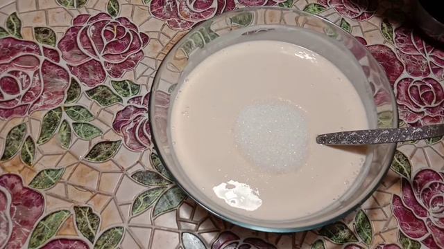 Десерт из ряженки.  Суфле с добавками.