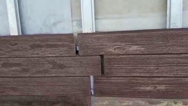 Бесшовные фасадные панели "под дерево" смотреть онлайн