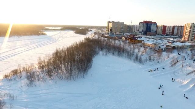 Новый Уренгой 19.03.2017 DJI Phantom 4 смотреть онлайн