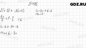 № 476 - Алгебра 9 класс Мерзляк