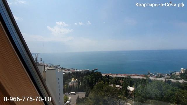 Квартира в Хосте с видом на море 40м² 4,1млн район санатория Голубая горка