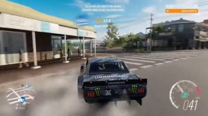 Forza Horizon 3 drifting with the  hoonicorn v2