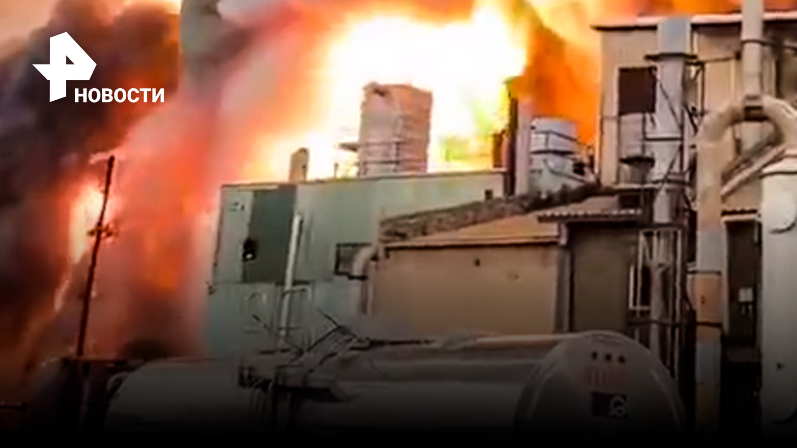 Филиал ада в США: взрыв на химическом заводе Carus Chemica в штате Иллинойс / РЕН Новости