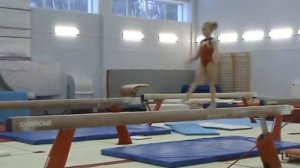 Спортивная гимнастика. Девочки. Бревно.