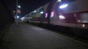 Электровоз ЭП20-042 с поездом 739 Воронеж - Москва отправляется со станции Рязань-2