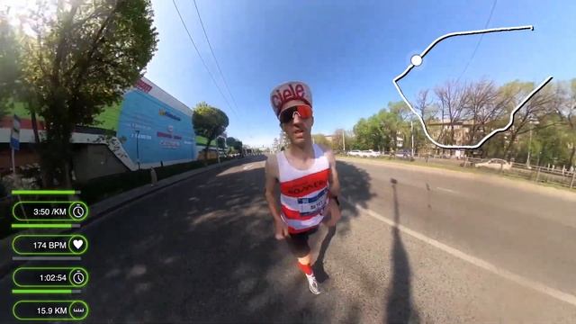 RaceDay: Алматинский Полумарафон (Almaty Half Marathon) - Забег Изнутри | Pedro Vizuete