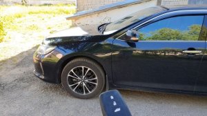 автозапуск тойота камри со штатного ключа